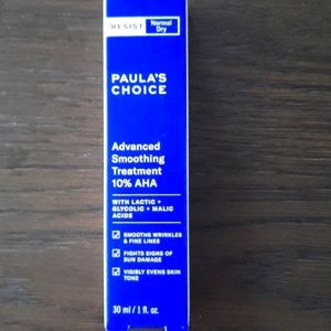 Paulas choice advanced smoothing treatment 10% AHA